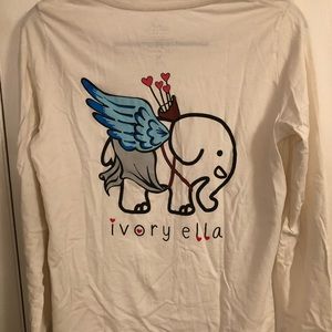 ivory Ella Cupid long sleeve